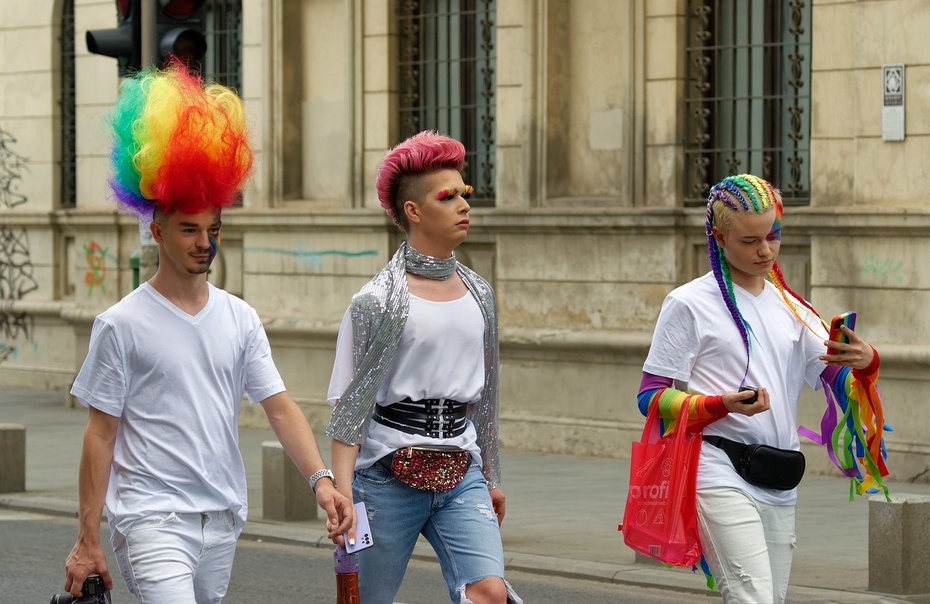 W Wielkiej Brytanii żyje więcej osób identyfikujących się jako LGBT niż sądzono. Fot. Pixabay