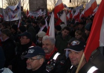 W Marszu wzięli udział uczestnicy Rajdu Katyńskiego