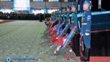 Panichida, Szymkent 30.12.2012.  Uroczystości żałobne w miejskiej hali sportowej