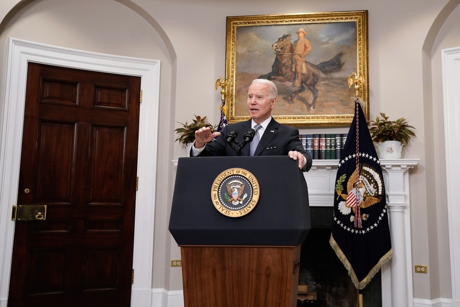 Joe Biden, prezydent USA. Fot. PAP/EPA