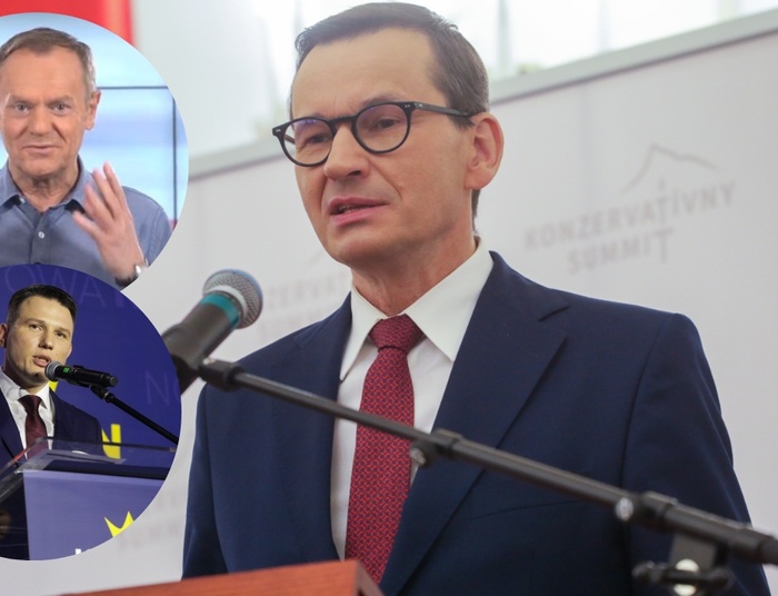 Skoro Tusk nie chciał, to debatę Morawieckiemu zaproponował inny polityk