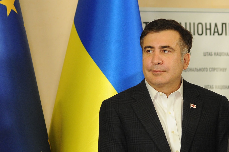 Michaił Saakaszwili nie rezygnuje z powrotu na Ukrainę, fot. Wikimedia Commons/Mstyslav Chernov/Unframe