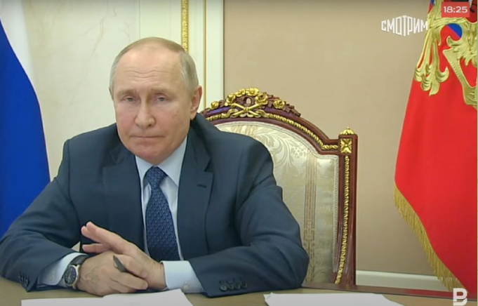 Władimir Putin. Fot. Telegram/Możem Objasnit