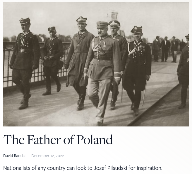 Józef Piłsudski widziany cudzymi oczami...