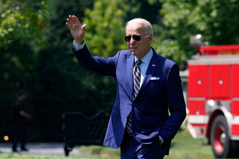 Prezydent USA Joe Biden zachorował na koronawirusa. Rozpoczął kurację lekiem Paxlovid. (fot. PAP)