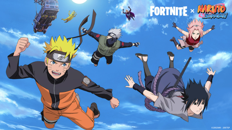 Fortnite wprowadza postacie z Naruto Shippuuden. Autor: Studio Pierrot