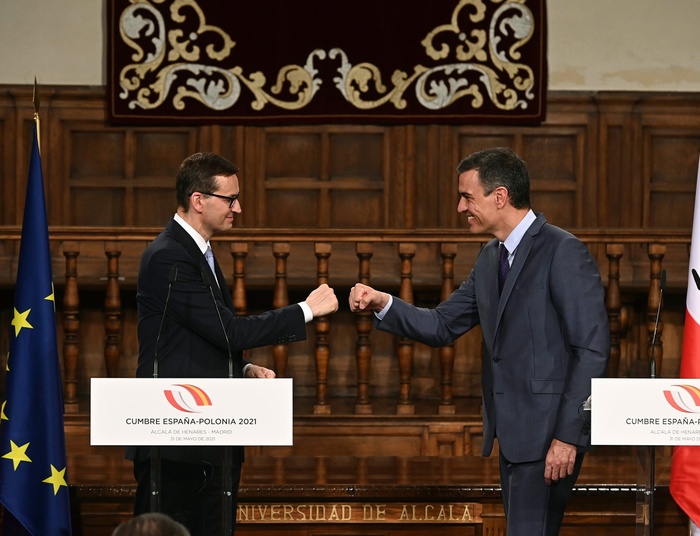 Morawiecki chwali się premierowi Hiszpanii. Co uznał za wielki sukces?