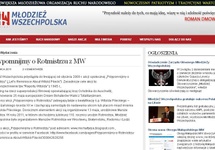 Zdezaktualizowany materiał ze strony Młodzieży Wszechpolskiej