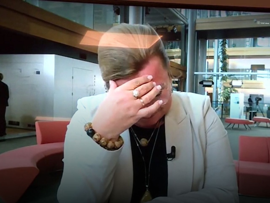 Europosłanka Beata Kempa w Polsacie News. Fot. screen Polsat News