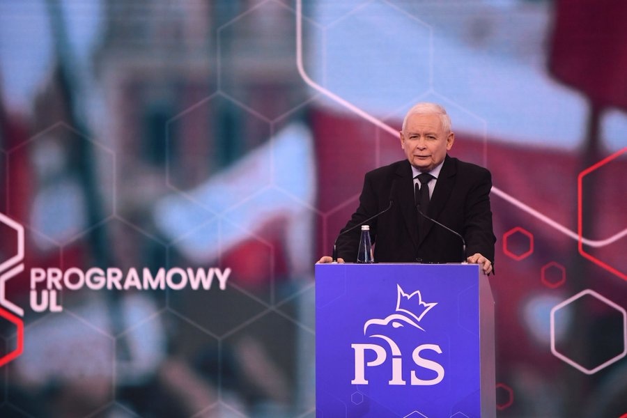 Lider PiS Jarosław Kaczyński. Fot. Twitter/PiS