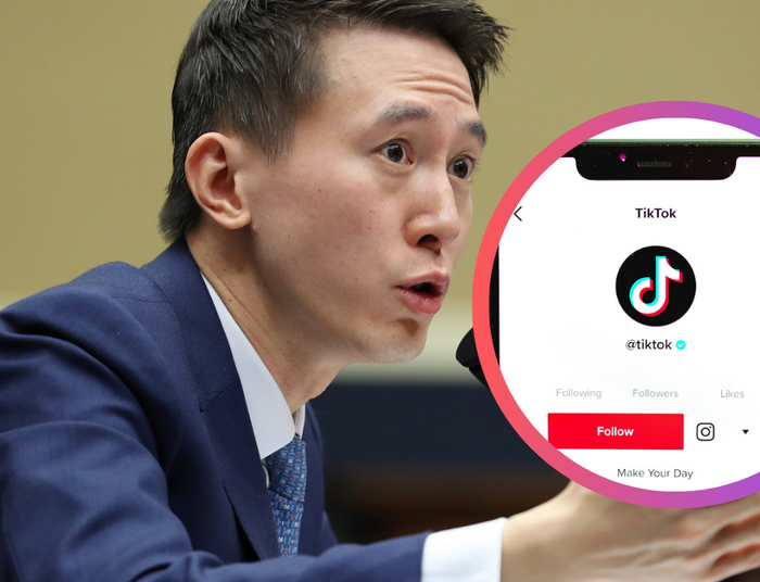 Szef TikToka grillowany w USA