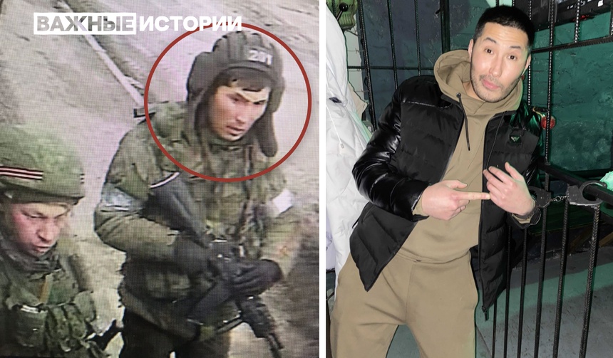 Czyngiz Atanajew został rozpoznany na zdjęciach z Buczy, fot. Twitter/Важные истории