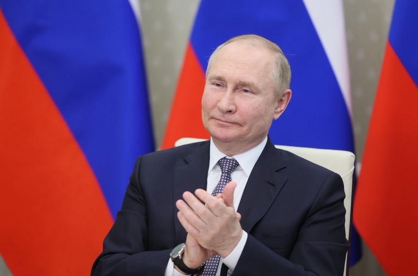 Władimir Putin, prezydent Rosji. Fot. PAP/EPA