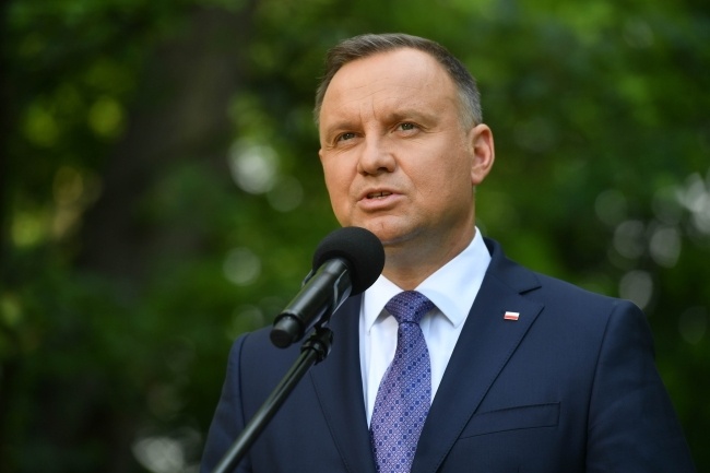 Prezydent Andrzej Duda przyznał, że też ma kredyt. Fot. PAP/Piotr Nowak