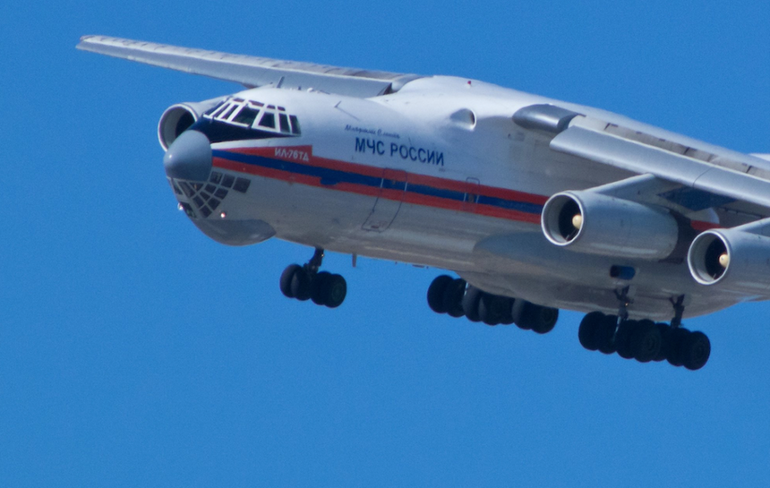 Rosyjski samolot IŁ-76 naruszył przestrzeń NATO. Źródło: flickr.com