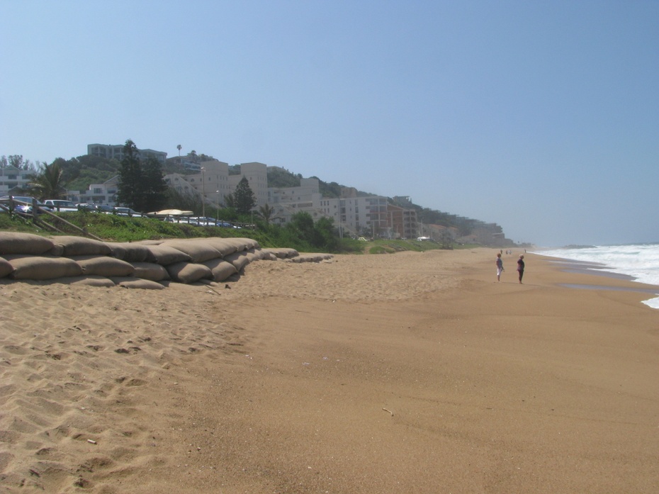 KwaZulu-Natal - plaża w uMdloti - ok. godziny jazdy od Scottburgh, gdzie Penny Sparrow świętowała Nowy Rok. Wrzesień 2016 r. Plaża o tej porze roku jeszcze pusta, zdjęcie własne