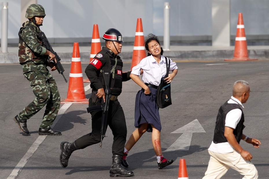Zamach w Tajlandii. Fot. PAP/EPA