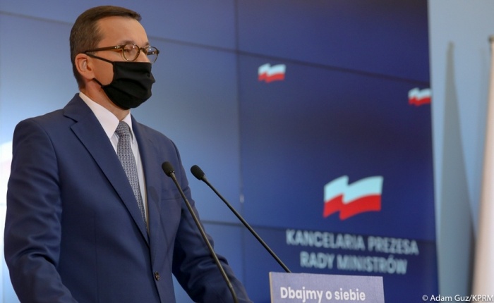 Premier Mateusz Morawiecki apeluje o pomoc dla seniorów, fot. KPRM