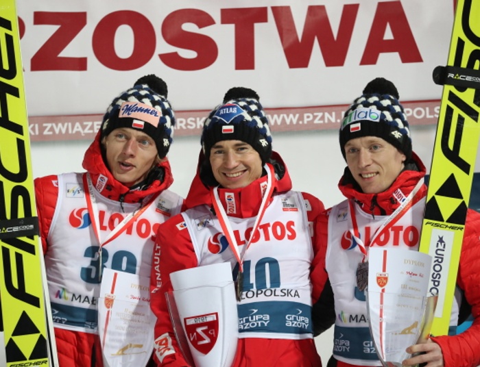 Mistrzostwa Polski w skokach. Kamil Stoch ze złotym medalem