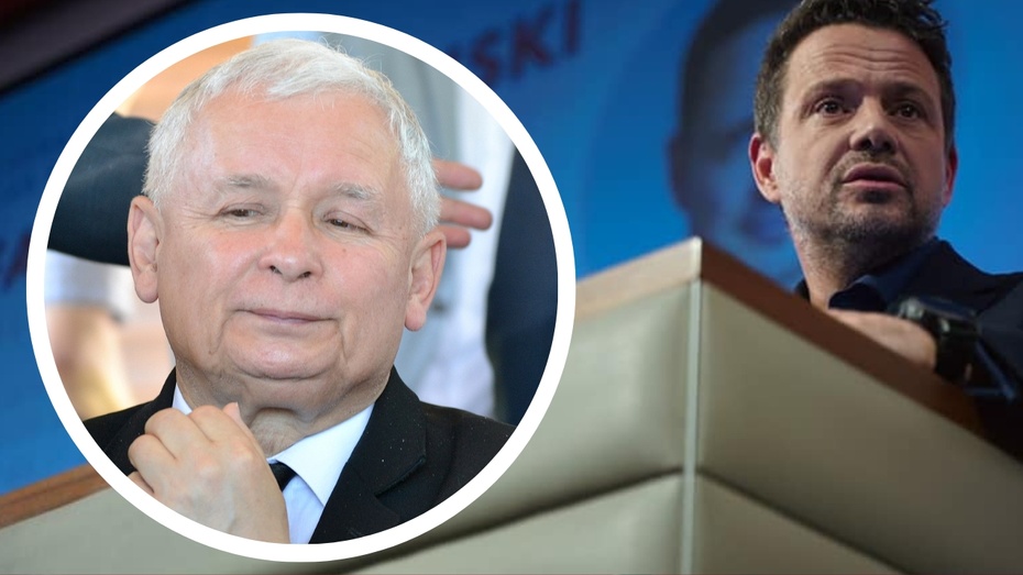 Prezydent Warszawy Rafał Trzaskowski napisał list otwarty do prezesa PiS Jarosława Kaczyńskiego. Fot. Facebook/Canva