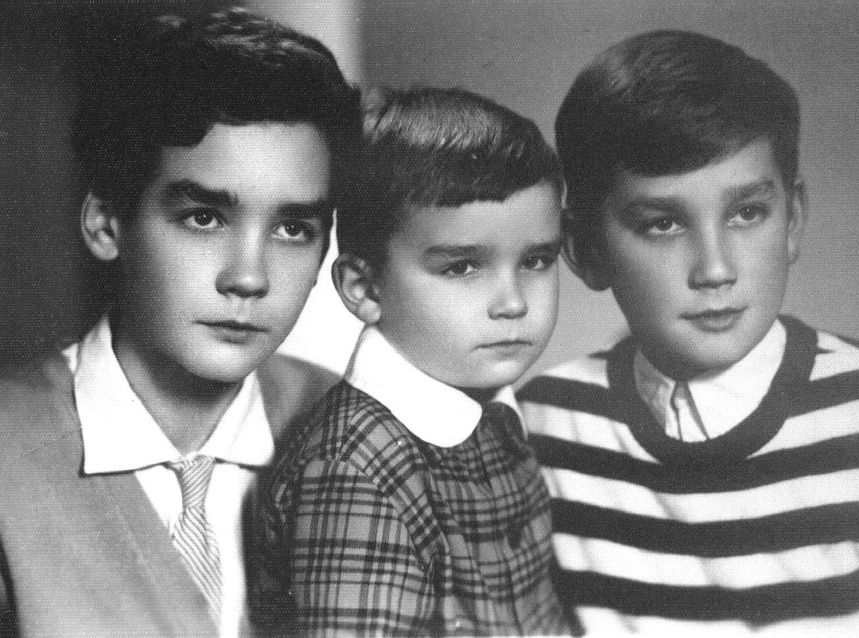 Moi synowie Antoni, Ksawery i Andrzej AD 1966
