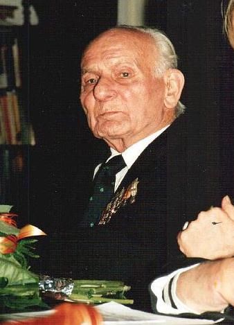 Jan Maliński podczas spotkania w Warce.