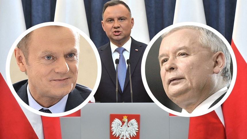 Duda powiedział, co sądzi o Kaczyńskim. Skomentował też Tuska. fot. Canva