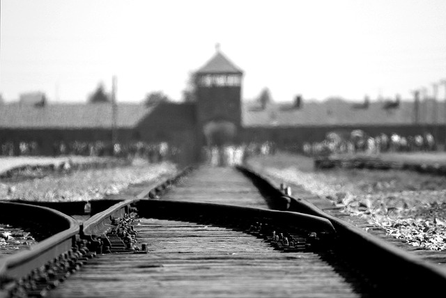 Niemiecki obóz koncentracyjny KL Auschwitz-Birkenau.