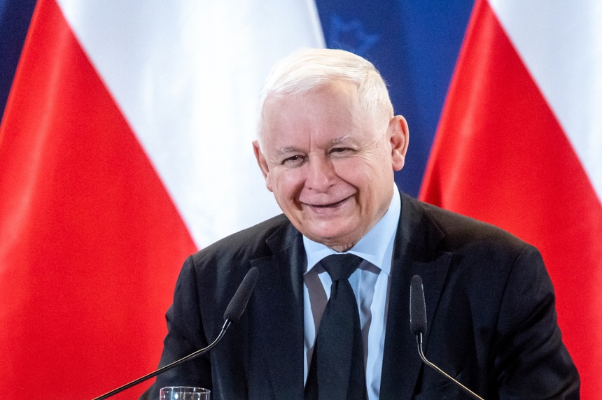 Czy zmiana ordynacji wyborczej do Sejmu to genialny plan Jarosława Kaczyńskiego, czy poliyczny bląd? Fot. PAP/Tytus Żmijewski
