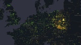 Mapa Airly pokazująca umiejscowienie czujników jakości powietrza