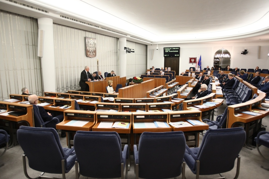 Izba Senatu, fot. PAP/Leszek Szymański