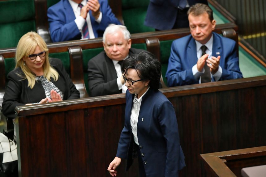 Elżbieta Witek została nowym marszałkiem Sejmu. fot. PAP