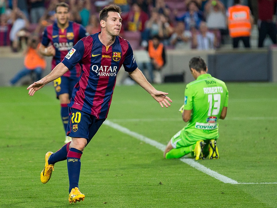 Lionel Messi. fot. Wikimedia/Christopher Johnson