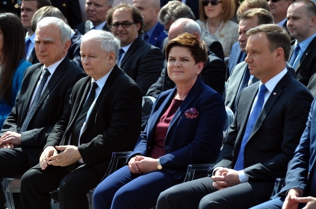 Uroczystości nadania terminalowi LNG w Świnoujściu imienia prezydenta Lecha Kaczyńskiego, fot. PAP/Marcin Bielecki