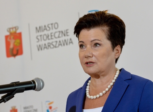 Prezydent Warszawy Hanna Gronkiewicz-Waltz, fot. PAP/Marcin Obara