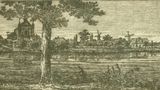 ...a tak kiedyś, kiedyś, w 1842 roku; fragment ryciny K.W. Kielisińskiego (oryginał w zbiorach Biblioteki Kórnickiej PAN)