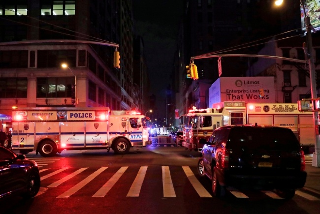 Zamach w Nowym Jorku. Fot. PAP/EPA