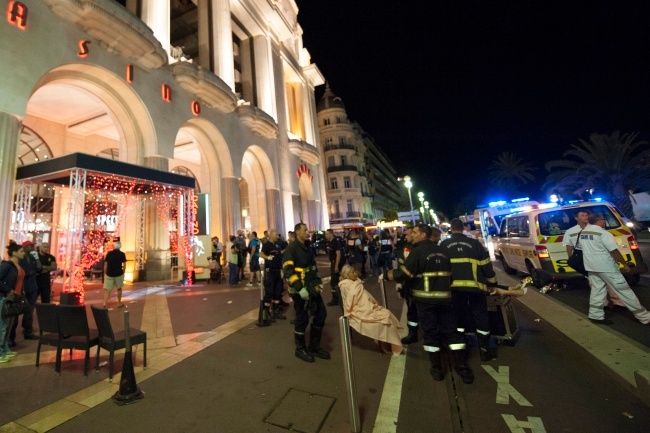 Nicea po zamachu 14 lipca 2016 roku. Fot. PAP/EPA