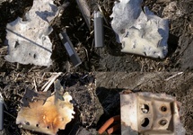 Kilka wybuchowych odłamków ( Petropavlivka) Some explosive debris (Petropavlivka)
