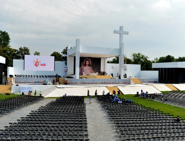 Duch Jana Pawła II zstąpił na krakowskie Błonia