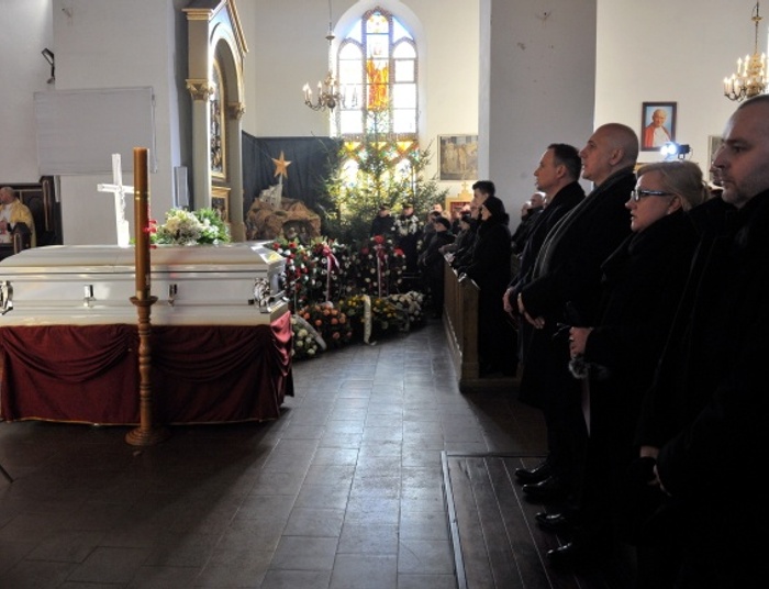 Pogrzeb Łukasza Urbana z udziałem przedstawicieli władz państwowych